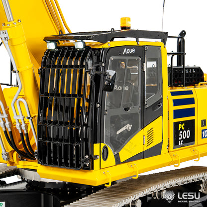 LESU 1/14 Scale Hydraulic Construction Model (1 Pump, 7 Valves) – BA-B0019 Aoue-PC500LC Excavator with Two-Section Boom