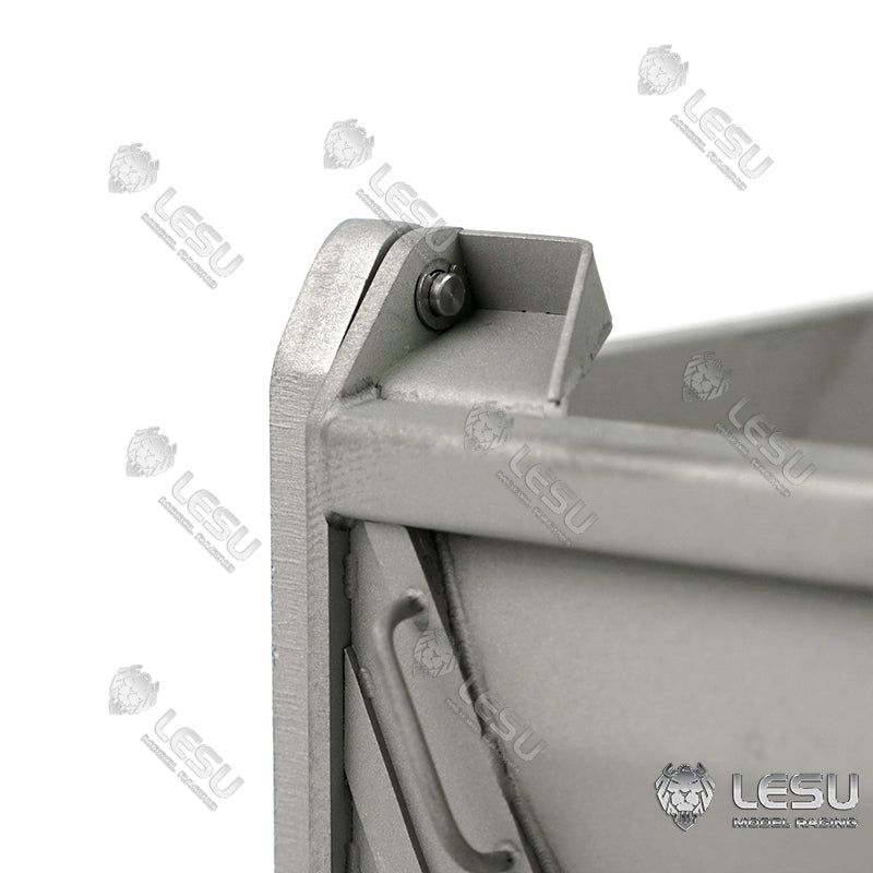 LESU 1/14 Tamiya Truck MAN TGS 4x4 Hydraulic Dump Truck Metal Truck Box