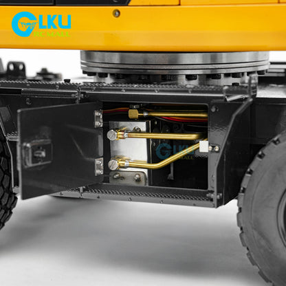 DKMODEL 1/12 PW180 Wheeled RC Hydraulic Excavator
