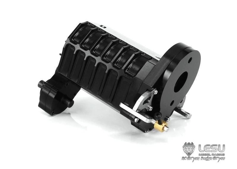LESU1/14 truck Tamiya tractor three-speed gearbox F-5021 high torque gearbox DIY dump truck model