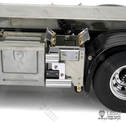 1/14 Tamiya Toys FH16 Sand Spreader FH16 Metal Tool Box Side Decoration Upgrade Parts LESU Model
