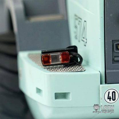 LESU 1/16 574 loader tail light S-1275 LED spotlight warning light DIY modified accessories model