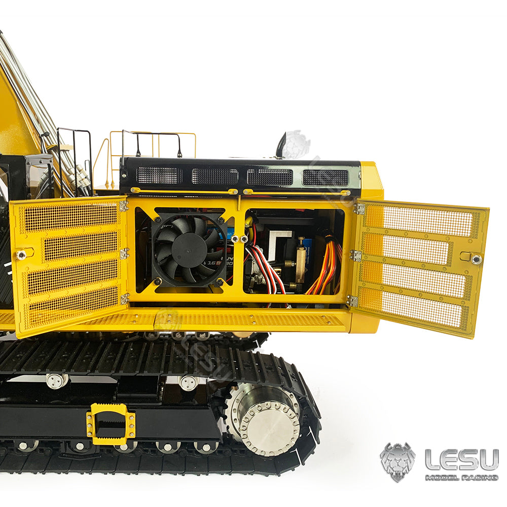 LESU 1/14 CAT 374F Heavy Excavator Remote Control Hydraulic Excavator Model Toy Full Metal Simulation Model