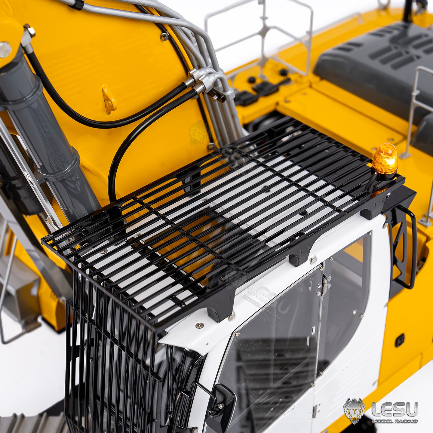 1/14 Hydraulic R956 Two-Section Arm Excavator Model BA-B0039 Motor Drive Version Dual Pump 6 Valve LESU