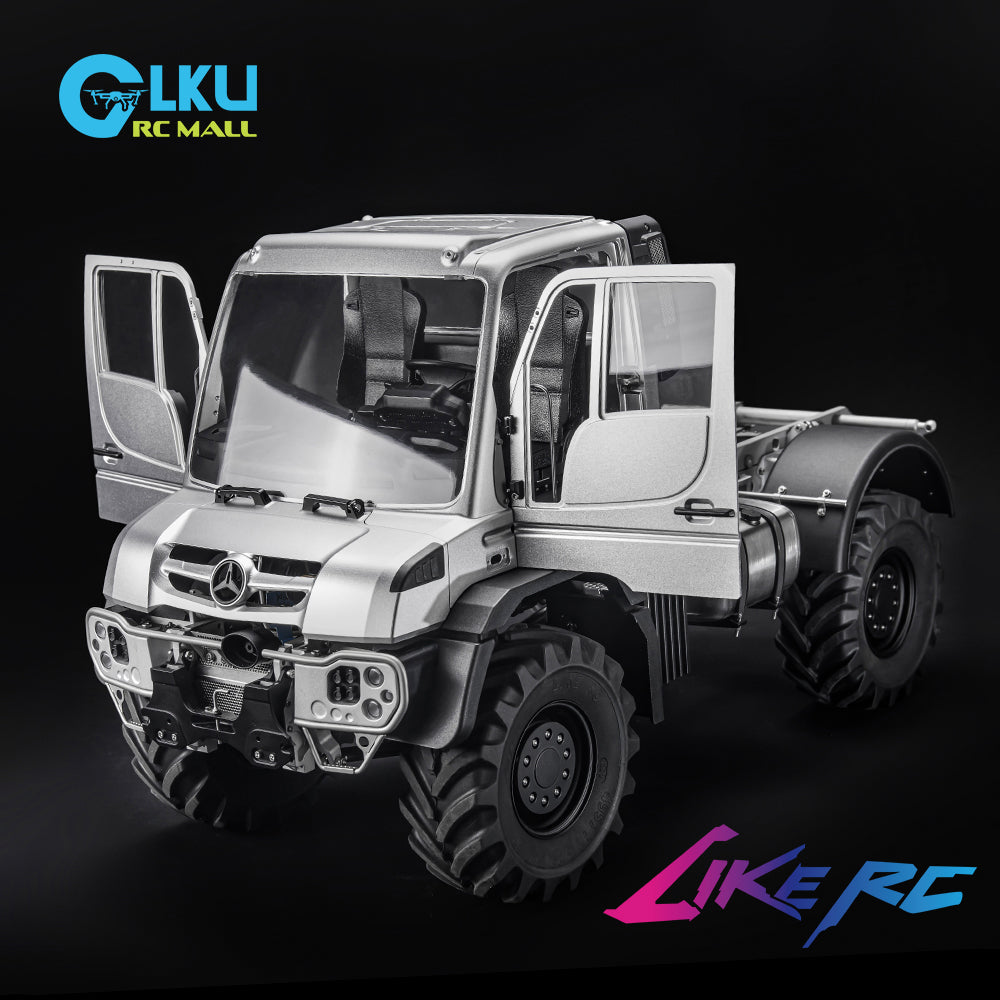 LIKERC 1/14 Mercedes-Benz Unimog U535 remote control car simulation alloy car model off-road climbing car model