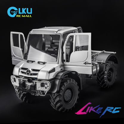 LIKERC 1/14 Mercedes-Benz Unimog U535 remote control car simulation alloy car model off-road climbing car model