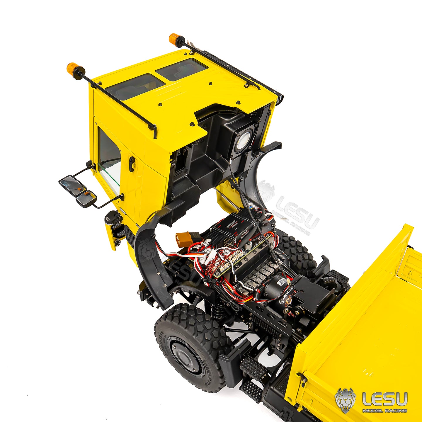 1/14 MT-44023 All-Metal Hydraulic All-Terrain Light Truck — CNC Body, Portal Axles with Hub Reduction