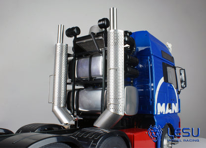 LESU 1/14 Tamiya heavy tractor truck model toy simulation equipment rack G-6169