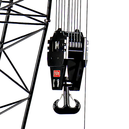 CUT 1/14 C1200 Tracked Truss Hydraulic Crane Simulation Engineering Metal RC Model