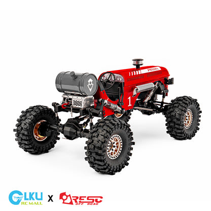 Aresc TG-1 Rock Crawler MK1330 Vintage Tractor 1/10 Scale Full Metal CNC Precision Machined
