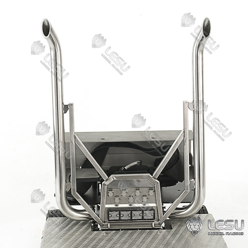 LESU 1/14 Truck Model Toy Volvo 6X6 Tractor Model Chassis Tamiya CAB Direct Installation