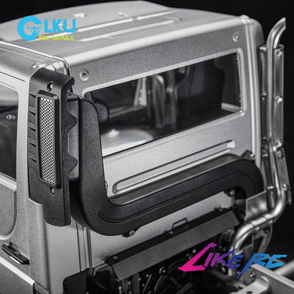 LIKERC 1/14 Mercedes-Benz Unimog U535 remote control car simulation alloy car model off-road climbing car model