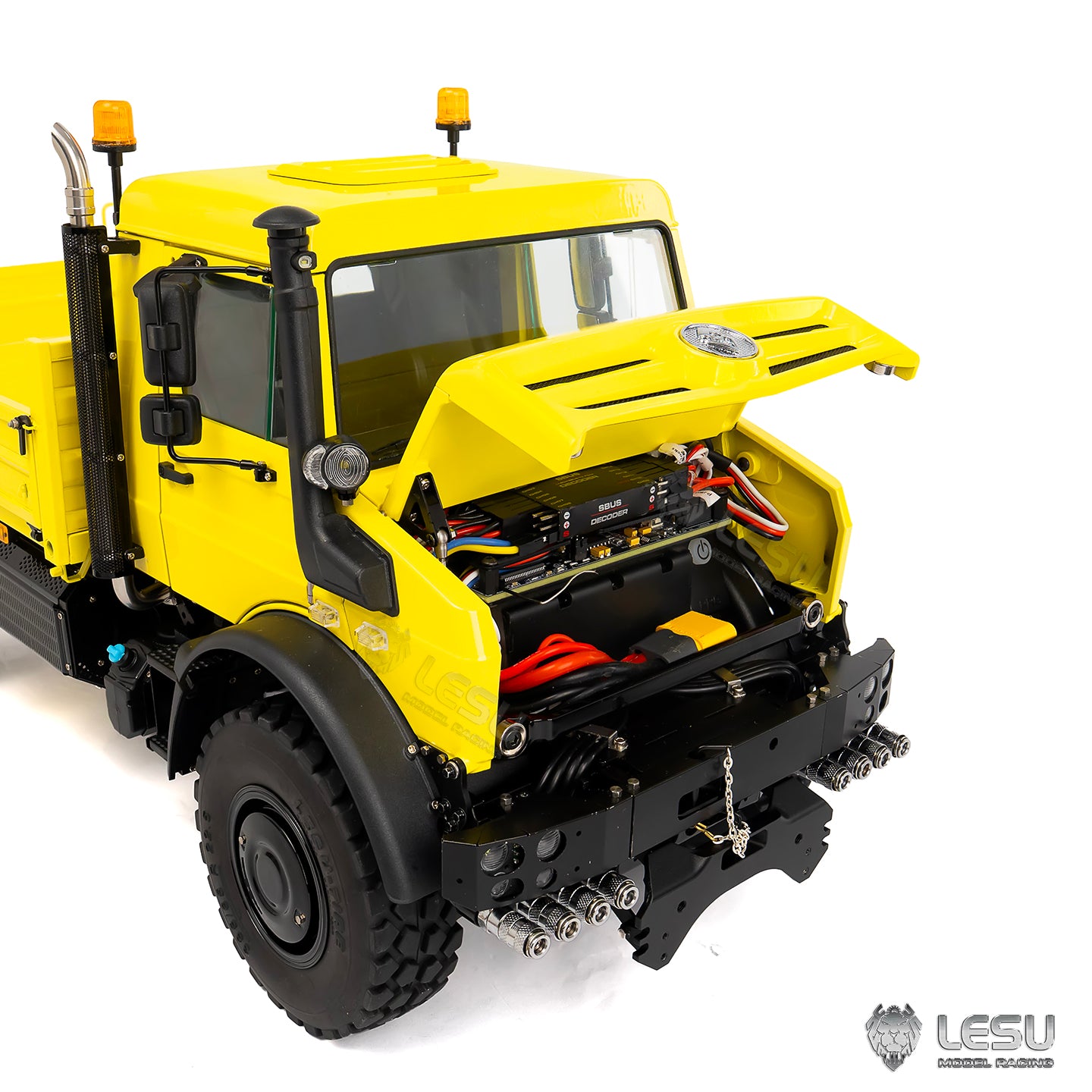 1/14 MT-44023 All-Metal Hydraulic All-Terrain Light Truck — CNC Body, Portal Axles with Hub Reduction