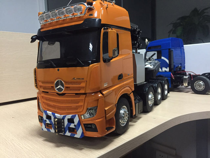 LESU 1/14 Tamiya Benz 1851 3363 Heavy Duty Tractor Truck Chassis 8X8 Full Drive Differential Lock Axle