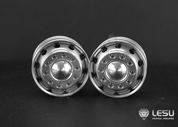 1/14 truck toy aluminum alloy CNC made front wheel hub W-2051 Tamiya tractor model accessories