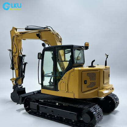 BMG 1/14 Metal Hydraulic Mini Remote Control Model CAT-308 RTR Thumb Clip Excavator