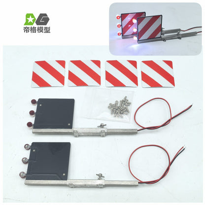 DG Model Tamiya 1/14 Tow Truck Width Indicator, Warning Sign, Trailer Light