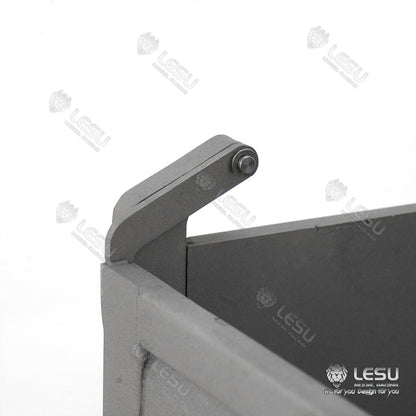 LESU1/14 Tamiya benz 3348 truck full drive 6X6 high torque hydraulic three-way dump truck dedicated dump bucket
