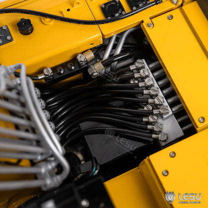 1/14 Hydraulic R956 Two-Section Arm Excavator Model BA-B0039 Motor Drive Version Dual Pump 6 Valve LESU