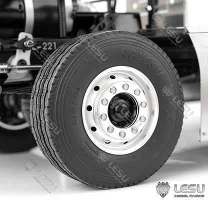 LESU 1/14 Truck Four Airbag Suspension Large Travel High Profile Scania 4X4 Tractor Chassis