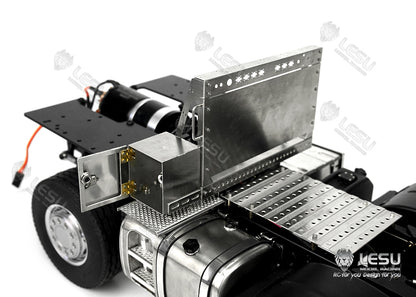 LESU1/14 Tamiya Truck MAN TGS Full Metal 6X4 Tractor Chassis Toy Model