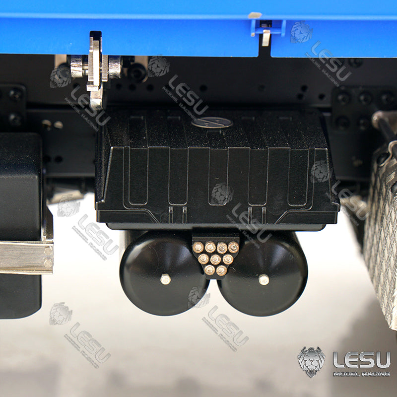 LESU 1/14 MAN TGS full drive 6X6 high torque hydraulic three-way bucket dump truck model truck