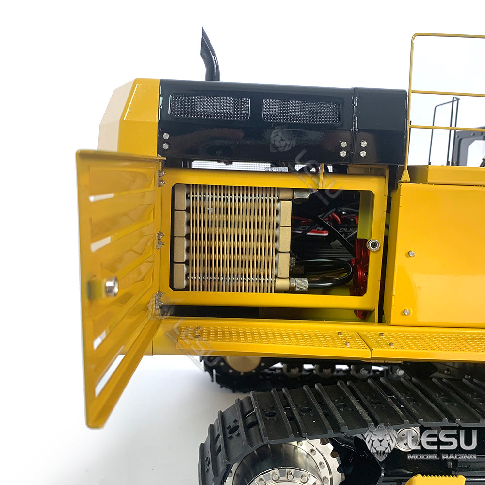 LESU 1/14 CAT 374F Heavy Excavator Remote Control Hydraulic Excavator Model Toy Full Metal Simulation Model