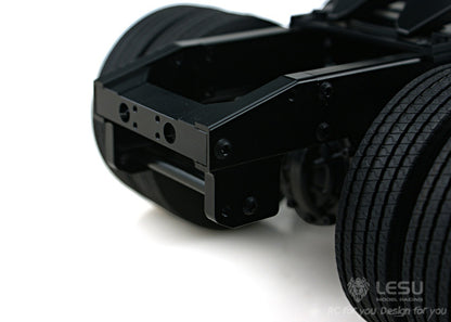 LESU 1/14 Tamiya Scania tractor truck metal three-axle 6X4 chassis remote control car model modification