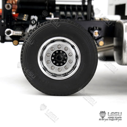 LESU 1/14 Tamiya Truck Toy 3363 1851 Tractor Full Metal 6X6 Chassis