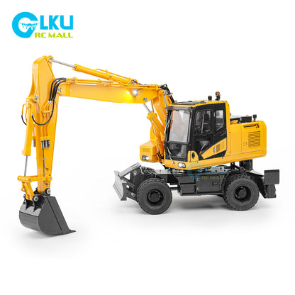 DKMODEL 1/12 PW180 Wheeled RC Hydraulic Excavator