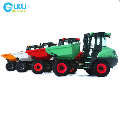 1/14 6MDX 4X4 articulated dump truck remote control model toy AOUE engineering dump truck Tamiya LESU