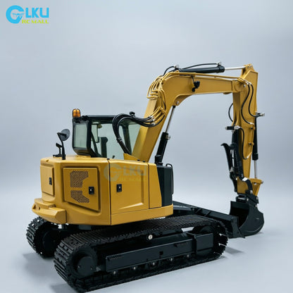 BMG 1/14 Metal Hydraulic Mini Remote Control Model CAT-308 RTR Thumb Clip Excavator