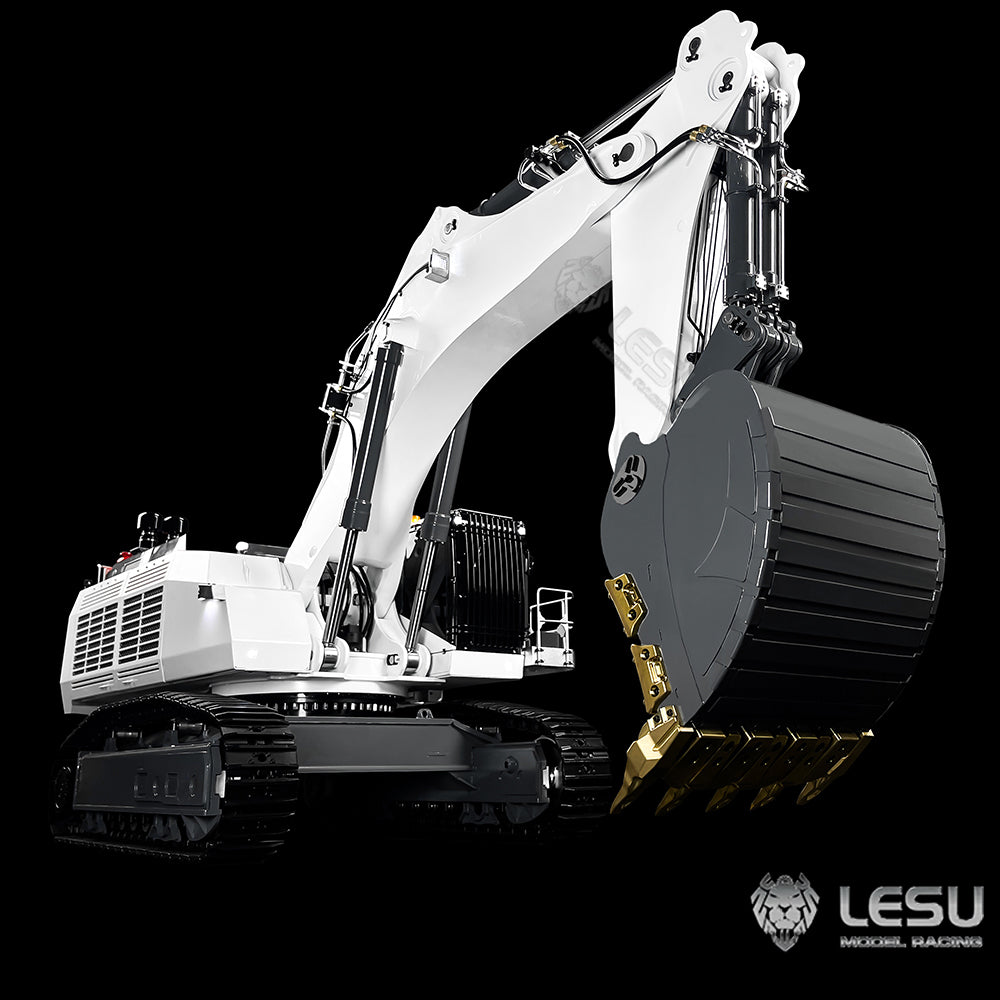 LESU 1/14 Hydraulic Remote Control Toy Heavy Duty Backhoe Excavator 4-Way Valve AOUE 9150