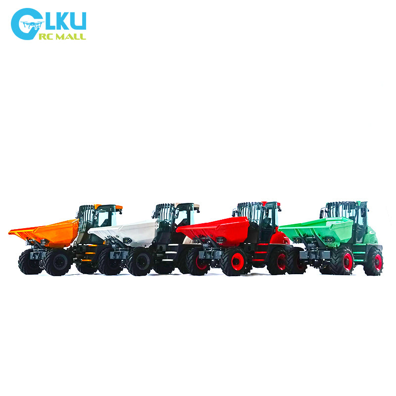 1/14 6MDX 4X4 articulated dump truck remote control model toy AOUE engineering dump truck Tamiya LESU