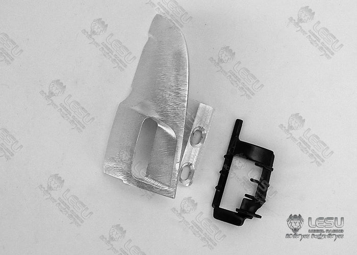 1/14 Truck Model R730 Front Grille Bumper Set Tamiya Tractor DIY Metal CNC Parts LESU
