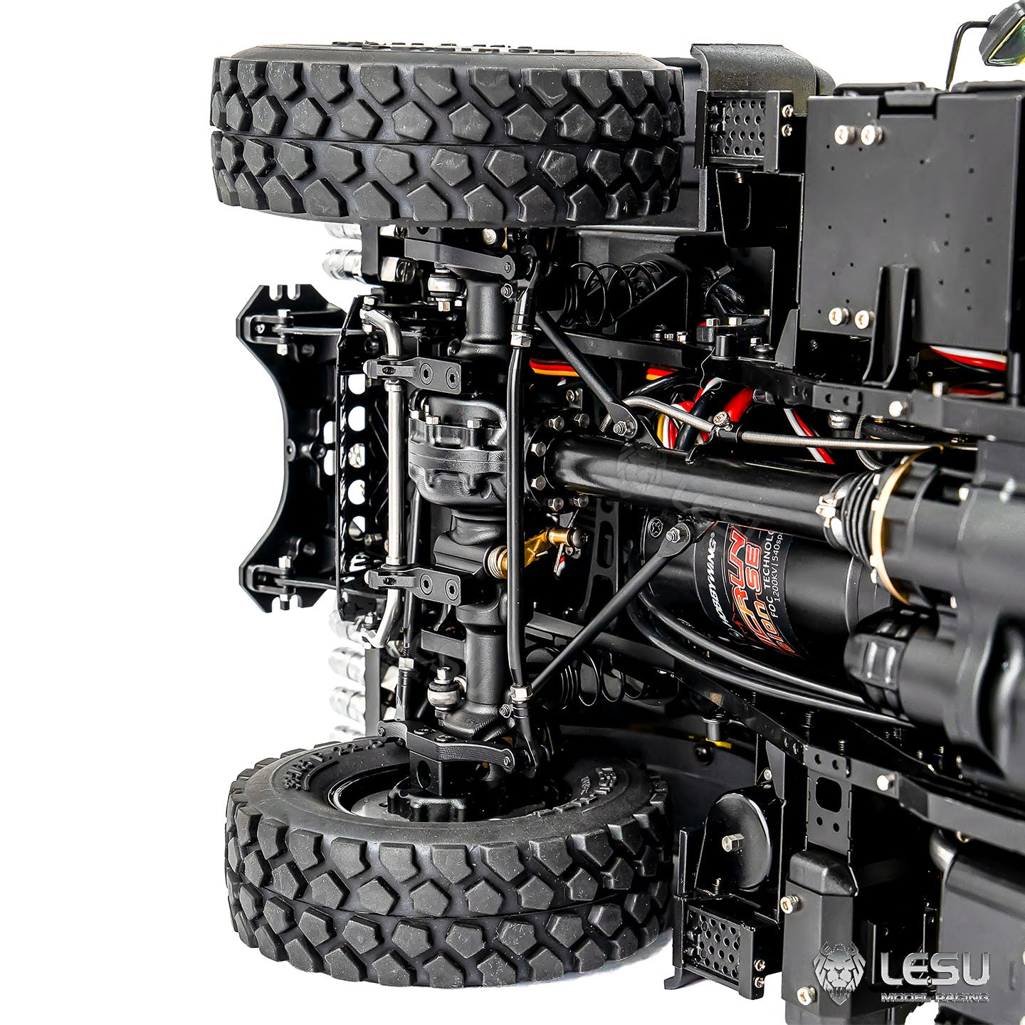 1/14 MT-44023 All-Metal Hydraulic All-Terrain Light Truck — CNC Body, Portal Axles with Hub Reduction