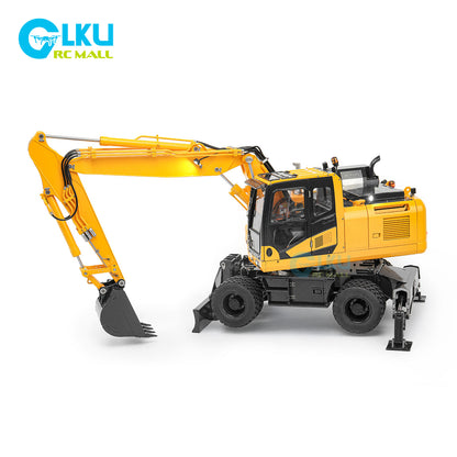 DKMODEL 1/12 PW180 Wheeled RC Hydraulic Excavator
