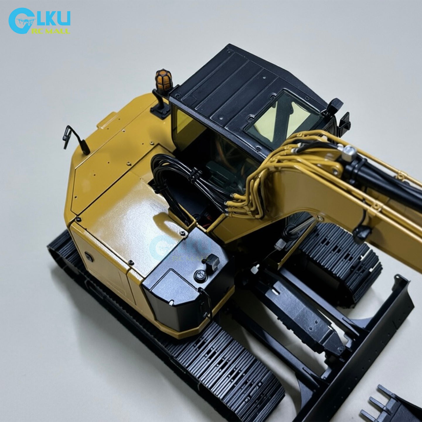 BMG 1/14 Metal Hydraulic Mini Remote Control Model CAT-308 RTR Thumb Clip Excavator