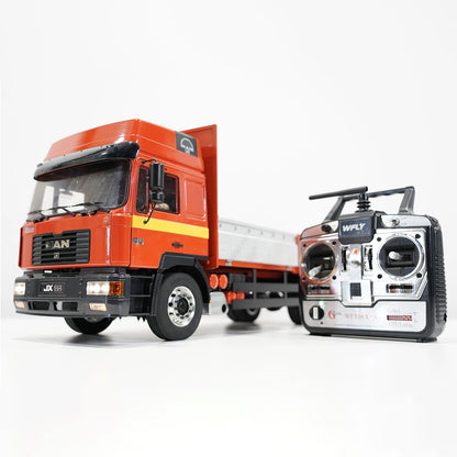 JXmodel 1/14 Tamiya MAN F2000 Cab with Aluminum Alloy Opening Doors and Front Panel 4X2 Truck RTR Version