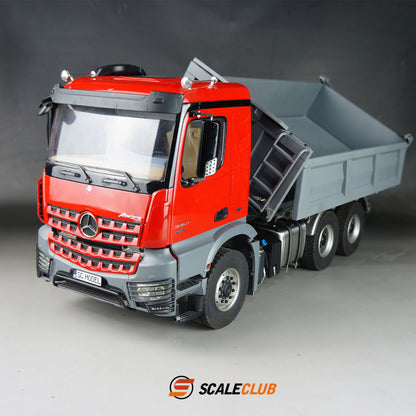 Scaleclub 1/14 Tamiya 3363 3348 BENZ AROCS 6X6 Three-Way Dump Truck
