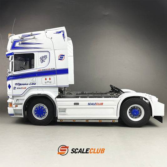 Scaleclcub Model Tamiya TC 1/14 Scania Side Panel Lights Spoiler Lights Euro Truck Parts