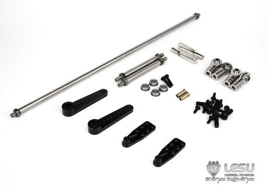 1/14 Mud tractor axle 8X8 linkage steering tie rod G-6020 RC remote control car model LESU