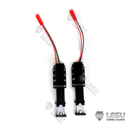 LESU 1/14 semi-trailer model trailer lift metal electric bracket foot LS-A0006