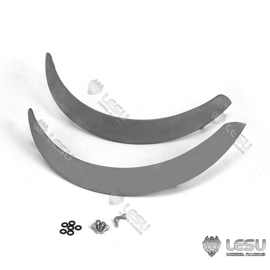 LESU 1/16 Metal Shell Upgraded Hydraulic Loader L574 Wheel Engineering Forklift Rear Wheel Eyebrow Model