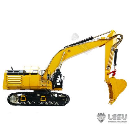 LESU 1/14 CAT 374F Heavy Excavator Remote Control Hydraulic Excavator Model Toy Full Metal Simulation Model