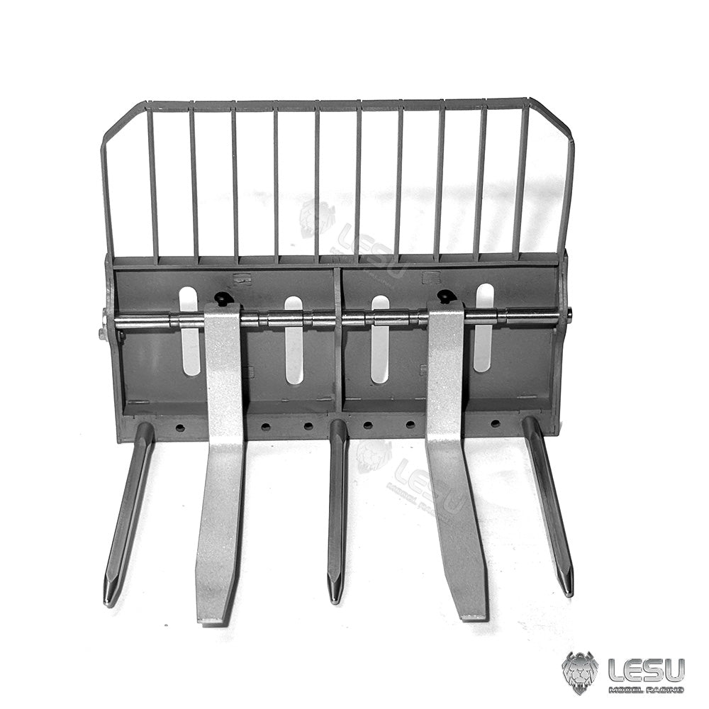 1/14 AT-C0020-B MCL8 loader adapter full metal fork bucket LESU