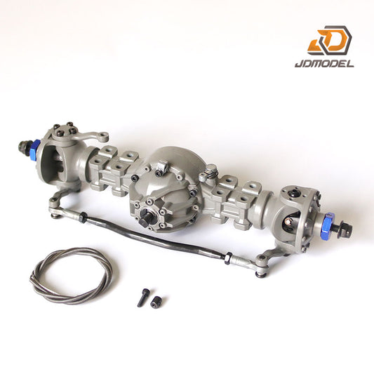 JDMODEL 1/14 Tractor Truck Dump Truck Locking Metal Front Axle JDM-86