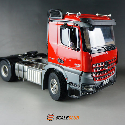 Scaleclub Model Tamiya 1/14 Mercedes Benz 3363 AROCS 4x4 4x2 Full Metal Truck Model Chassis