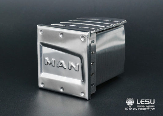 1/14 truck model toy stainless steel exhaust parts G-6149 Tamiya tractor mud truck model LESU