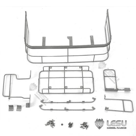 LESU 1/14 PC360 construction excavator cab body metal guardrail